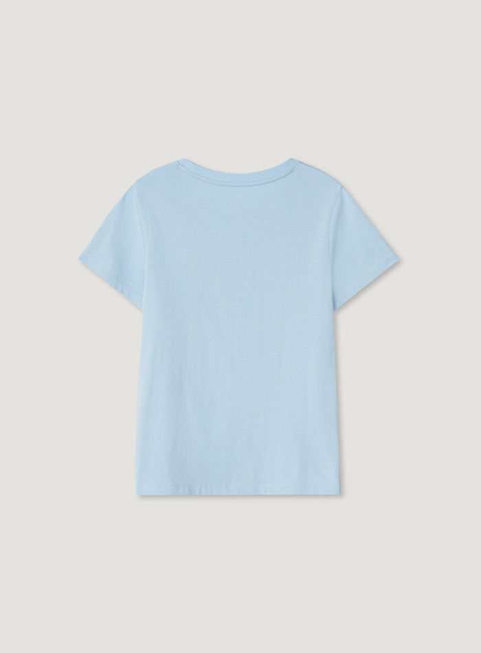 Mango Maniplease Origin Tee Light Blue
