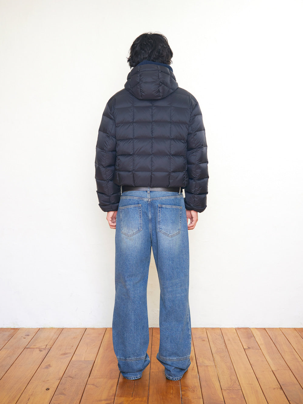 Low Classic Semi Wide-Leg Jeans Blue