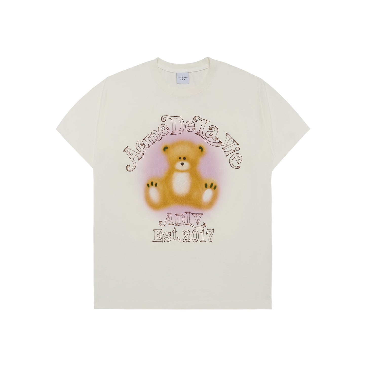 BLUR SKETCH BEAR SHORT SLEEVE T-SHIRT