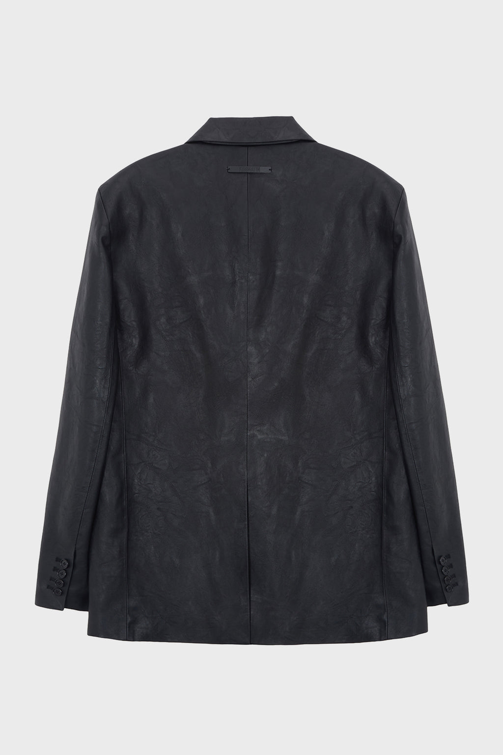 Matinkim Faux Leather Oversize Jacket IN Black
