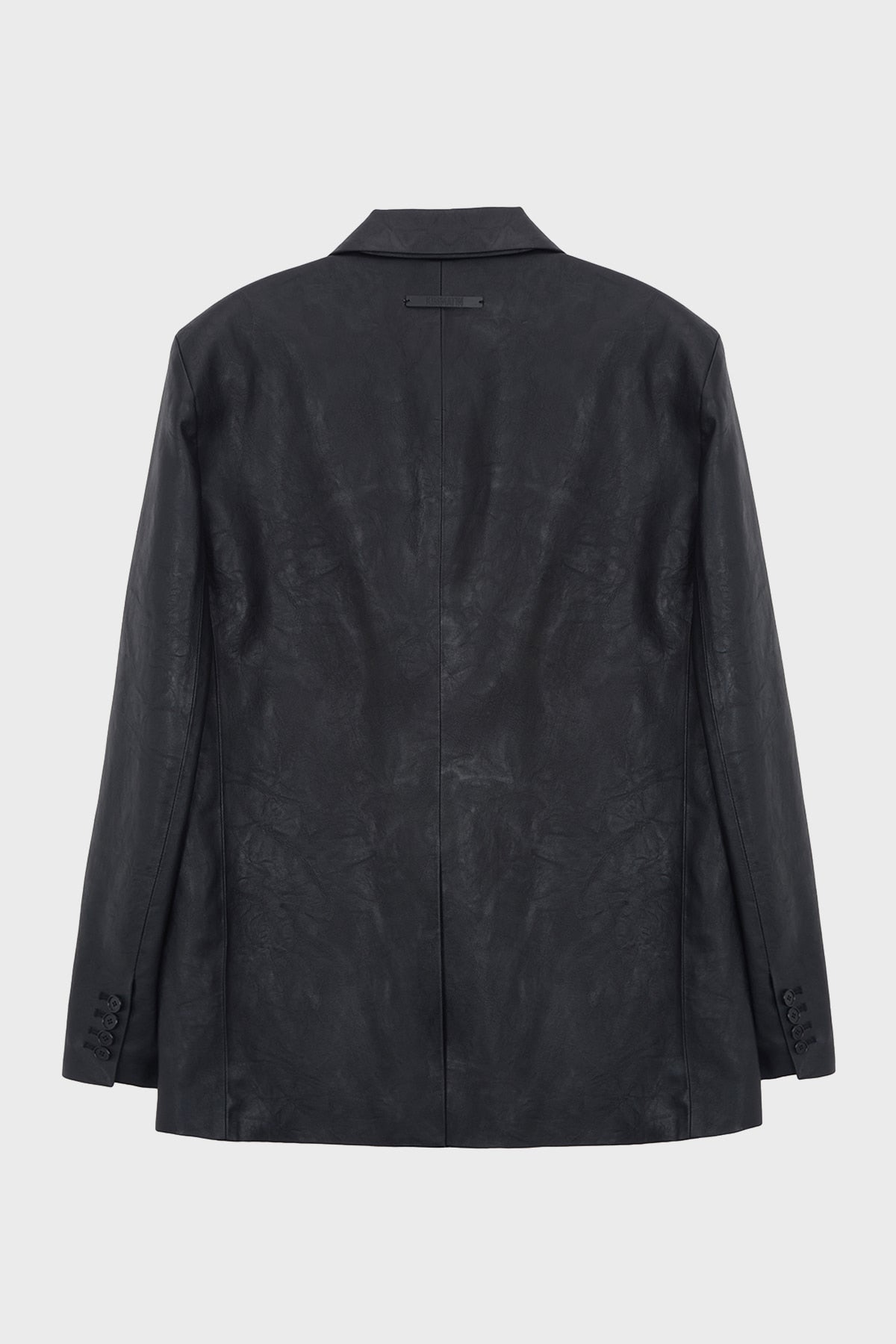 Matinkim Faux Leather Oversize Jacket IN Black