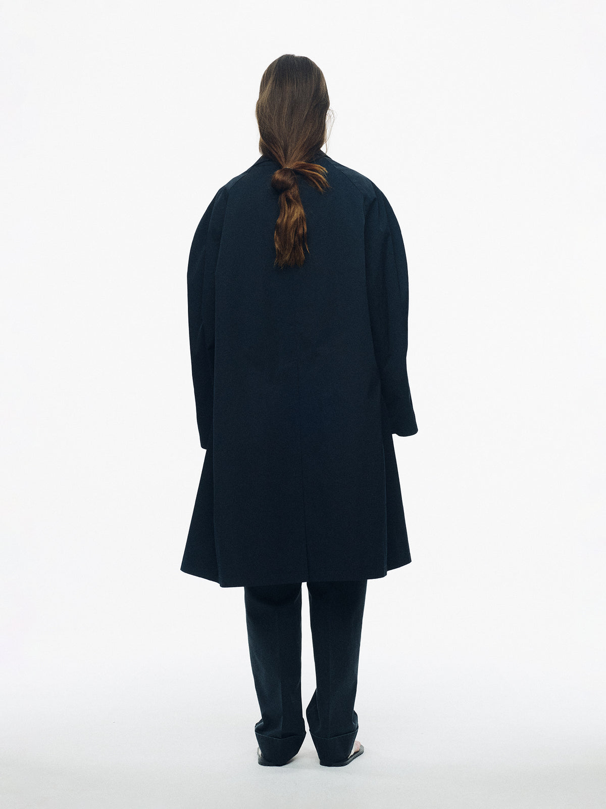 Nothing Written Ferro single trench (Dark navy, W)
