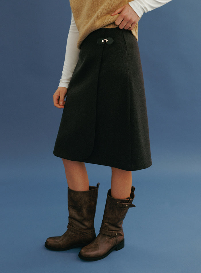 Mango Maniplease Melda Wrap Skirt