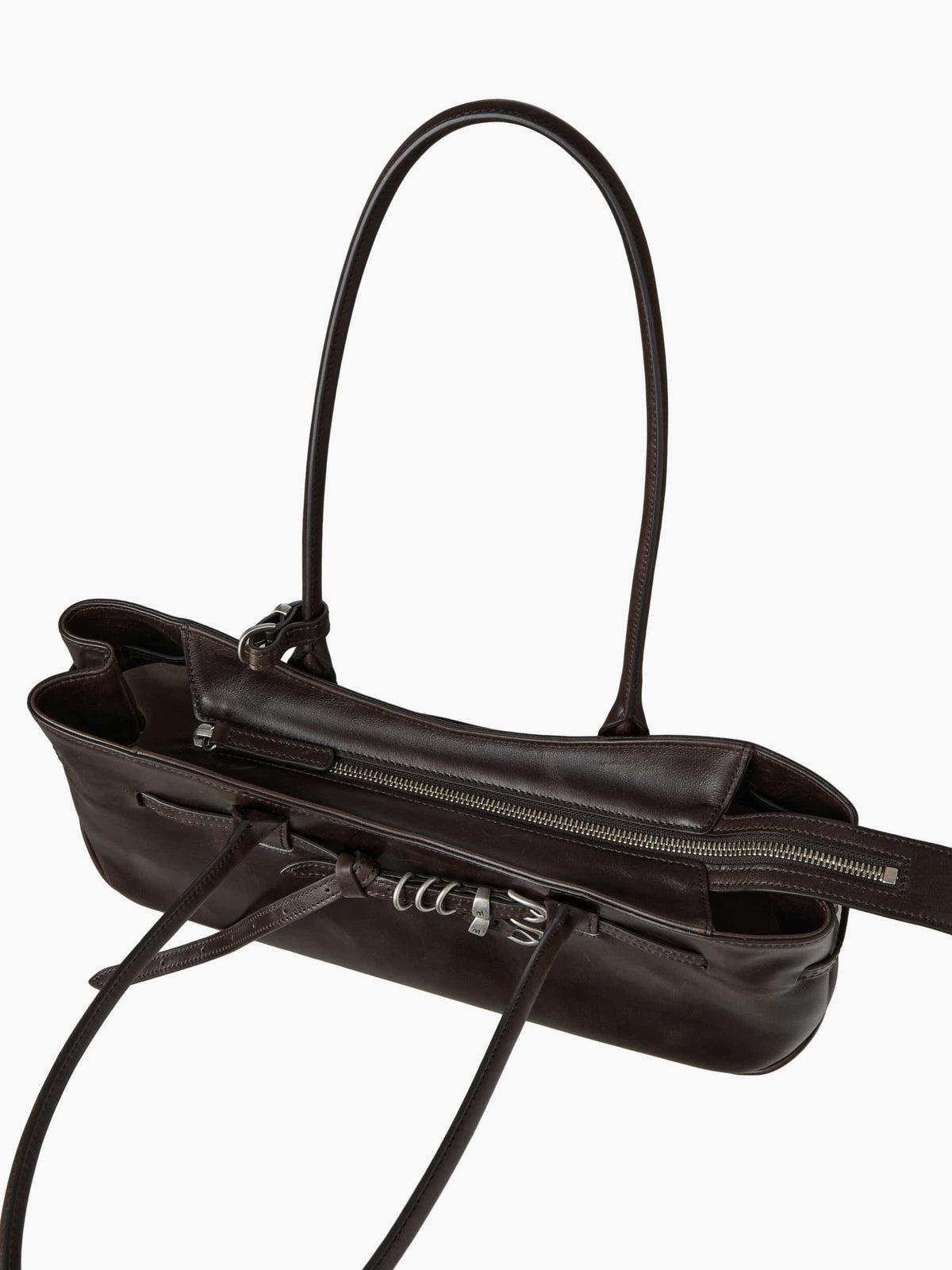 Margesherwood Grandma Used Shoulder Bag sepia pull-up