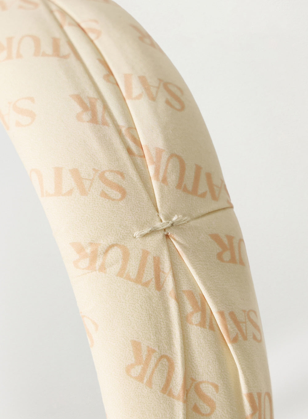 [satur] (W) Classic Logo Hairband - Cream