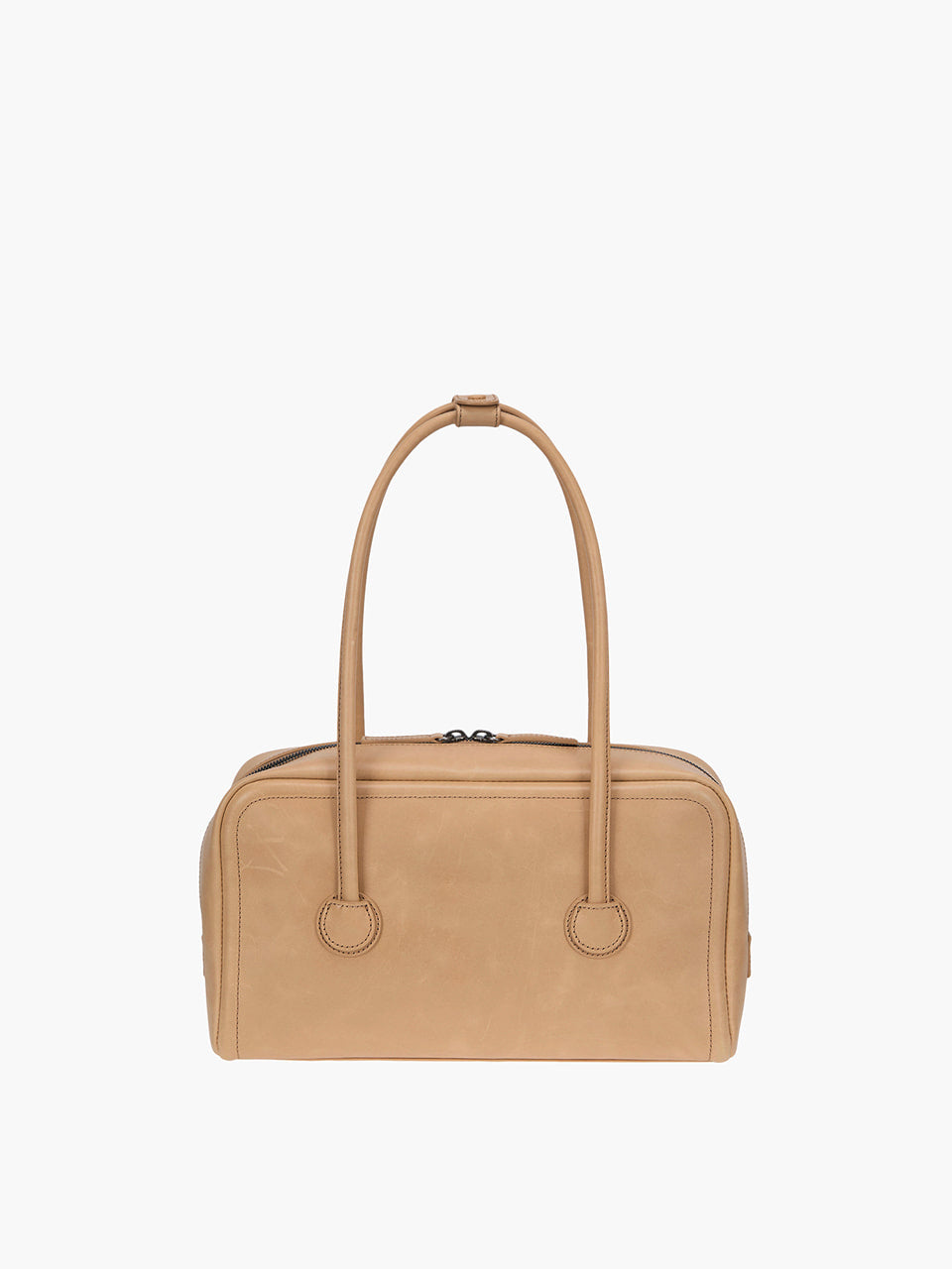 Margesherwood Soft Boston Small french beige pull-up