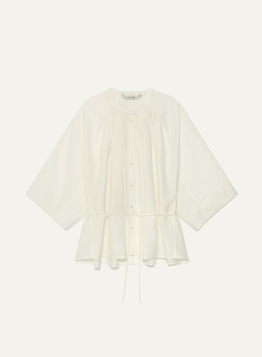 Kindersalmon Notra Blouse Veil White