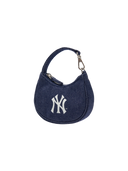 MLB Korea Basic Denim Mini Bag Keyring