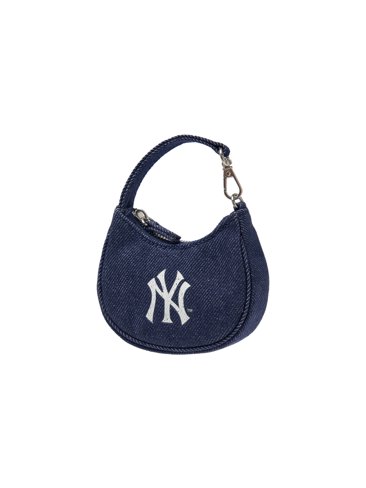 Mlb Basic Denim Mini Bag Keyring