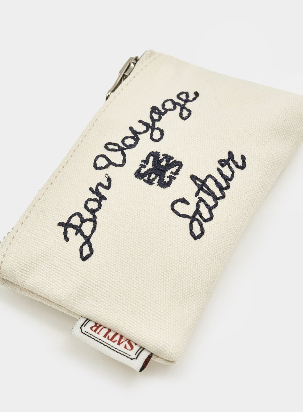 [satur] Bon Voyage Coin Pouch - Resort Ivory
