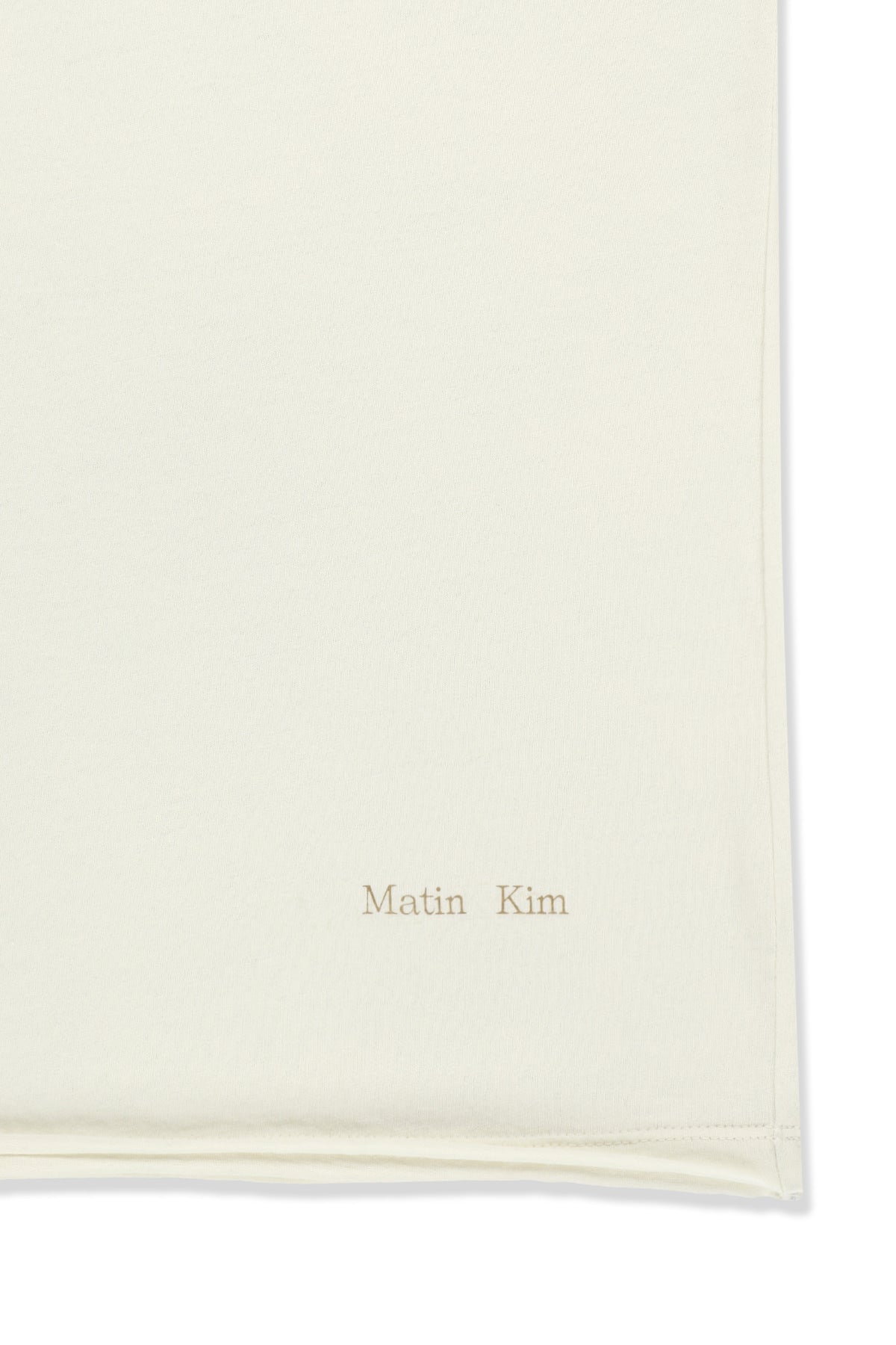 Matinkim Matin Kim Twist Shoulder Sleeveless Top IN Cream