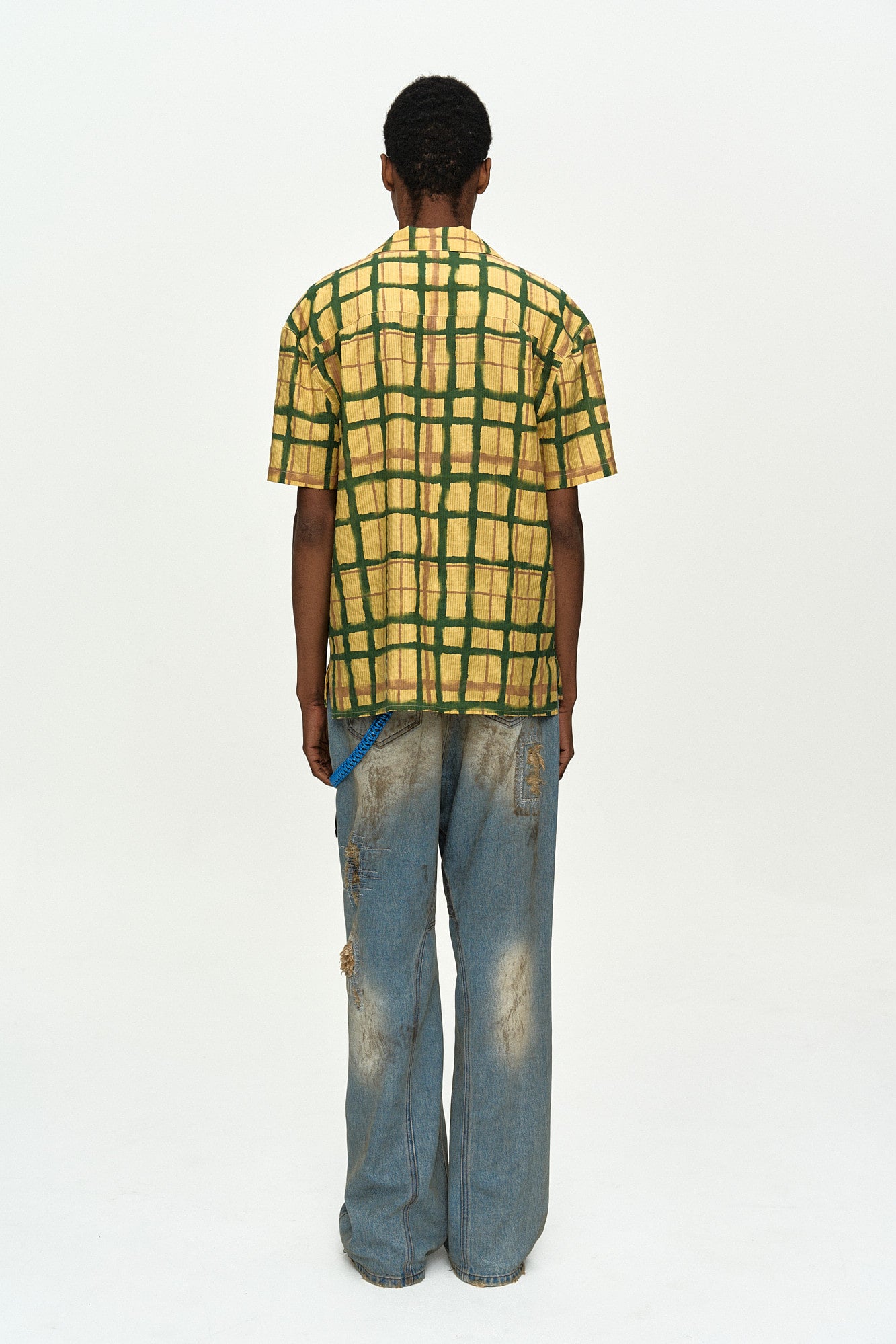 Andersson Bell Rothko Open Collar Shirt