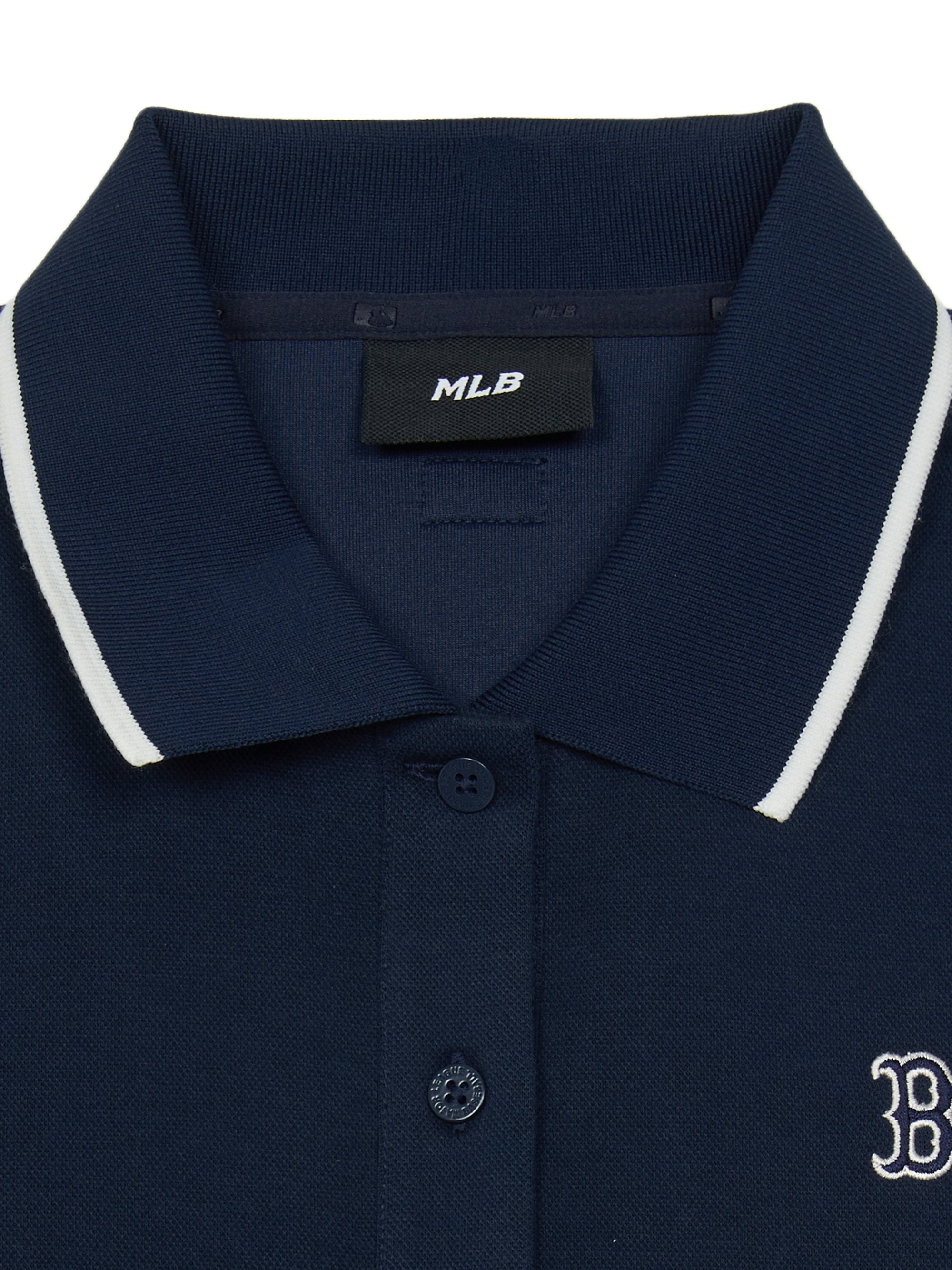 [mlb korea] Women's Varsity Slim Fit Collar Sleeveless Ops