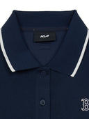 MLB Korea Women's Varsity Slim Fit Collar Sleeveless Ops