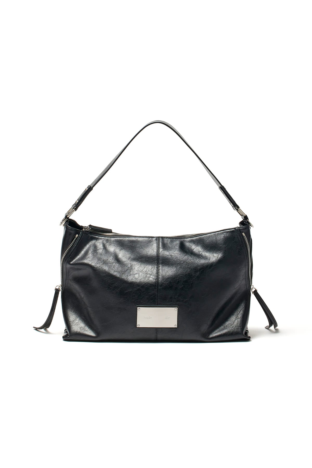 Matinkim Matin Kim Side Zipper Shoulder Bag IN Black