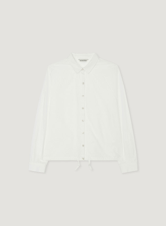 Mango Maniplease Dear Collar Blouse Ivory