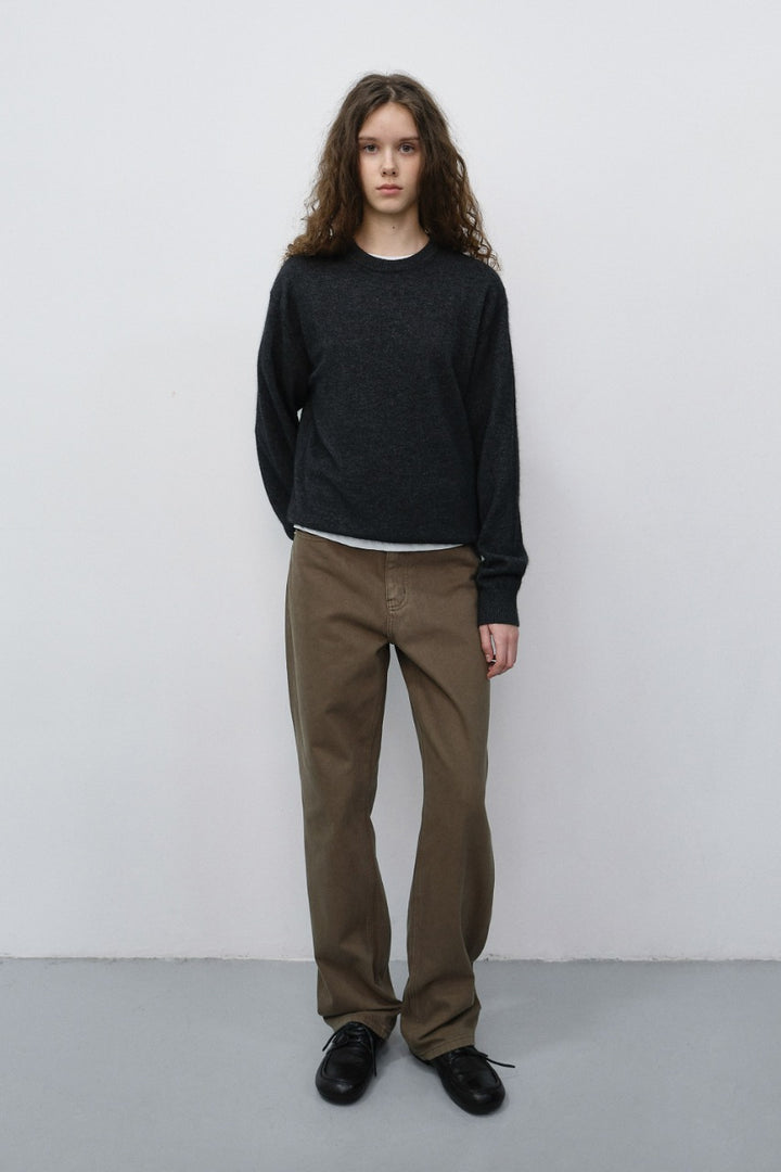 Dunst Essential Straight Colored Jeans Beige