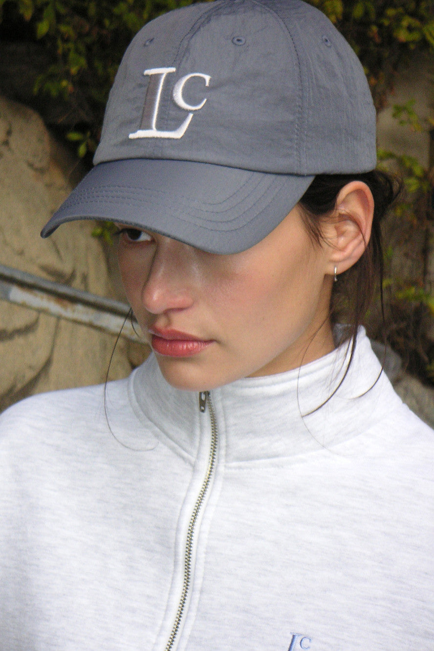 Low Classic Nylon Lc Cap Charcoal