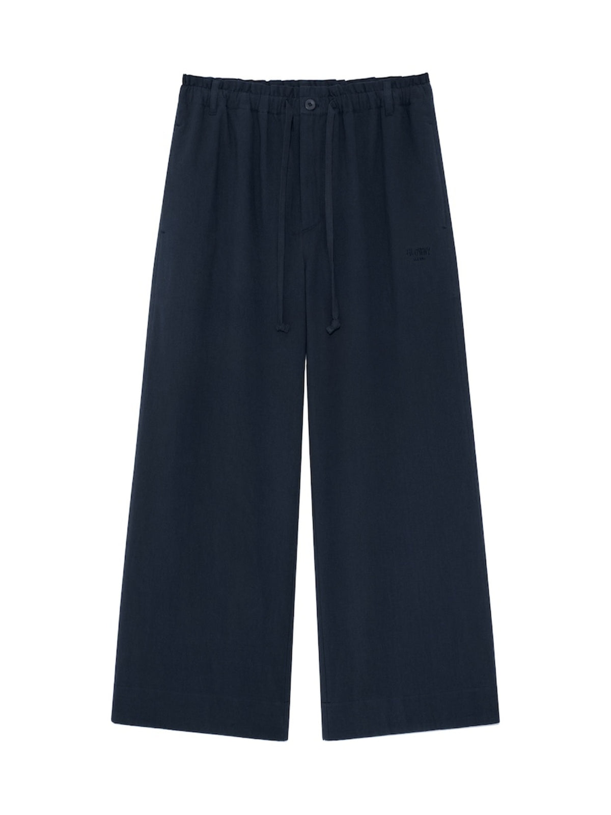 GLOWNY G Light String Pants (Navy)