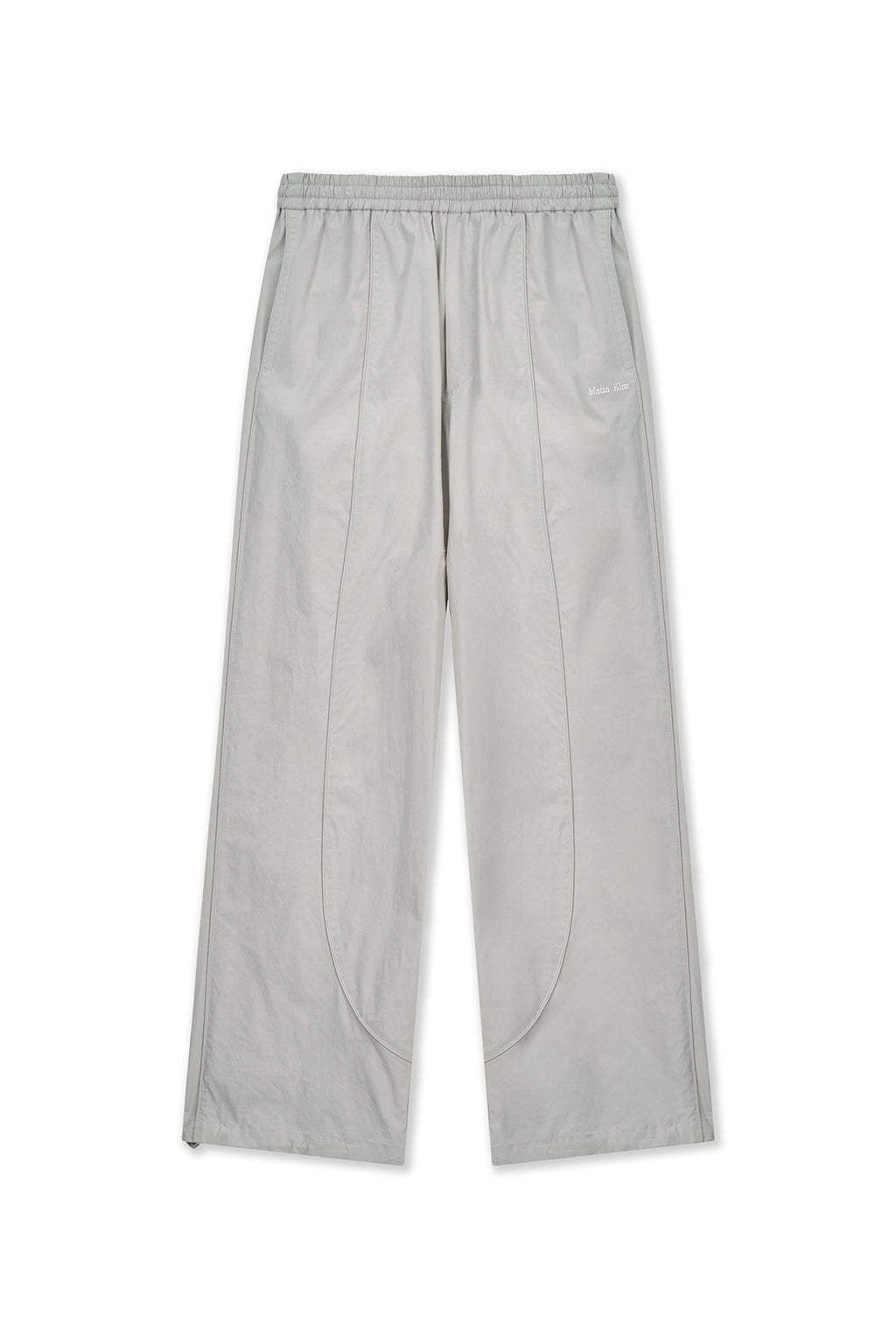 [matinkim] Multi Panel Wide Pants IN Light Grey