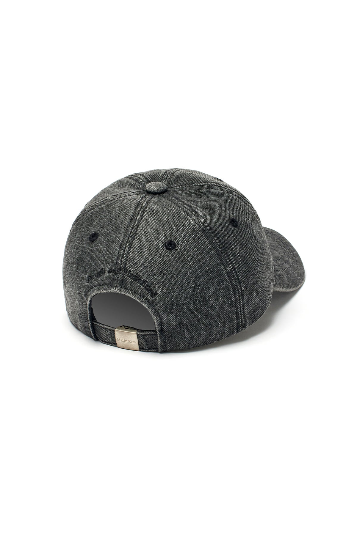 [matinkim] MATIN LOGO WASHED BALL CAP IN BLACK