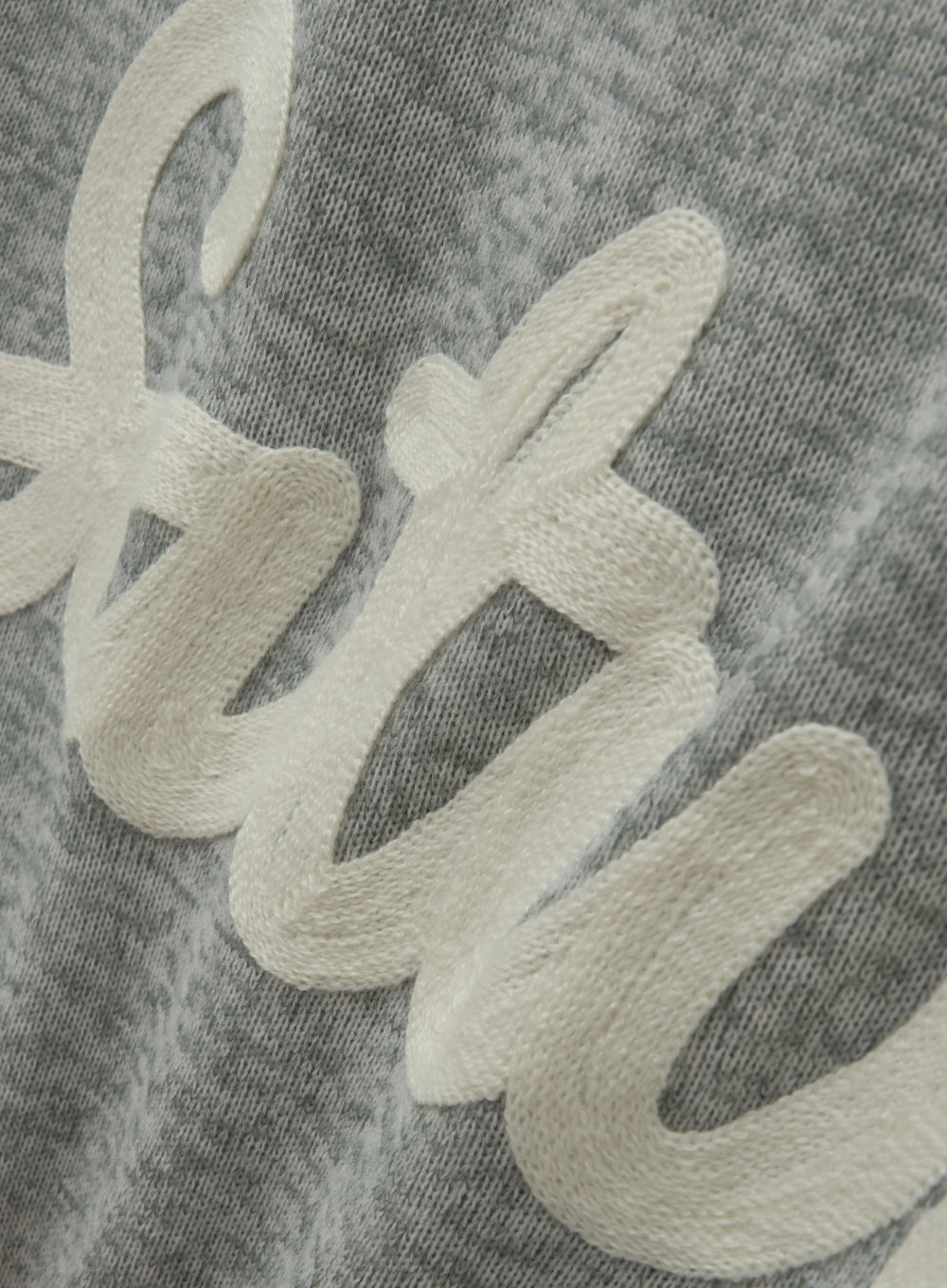 [satur] Lugo Heather Terry Hoodie - Sage Green