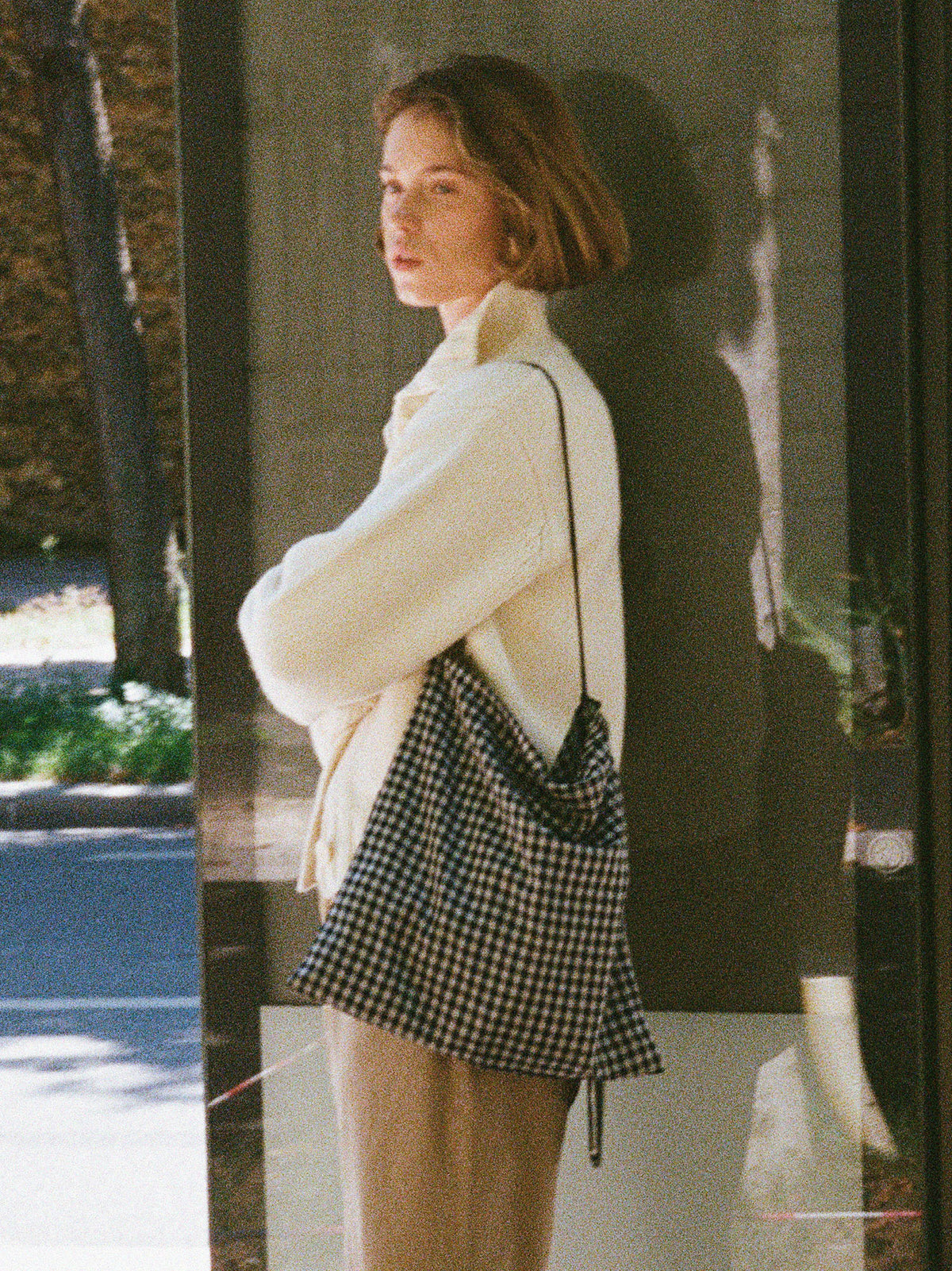 Nothing Written Twin pocket bag (Black)