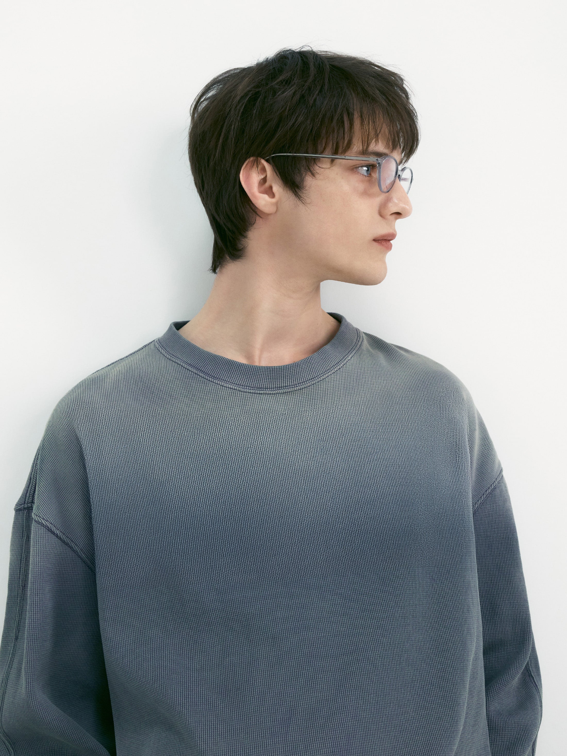 [low_classic] Washed Cotton Long Sleeve T-Shirt
Blue