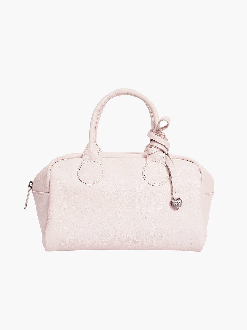 Margesherwood Heart Charm pale pink cracked