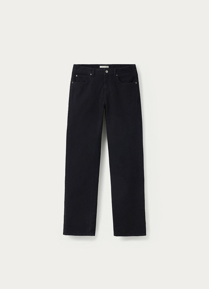 Nothing Written Nils straight jeans (Black, W)
