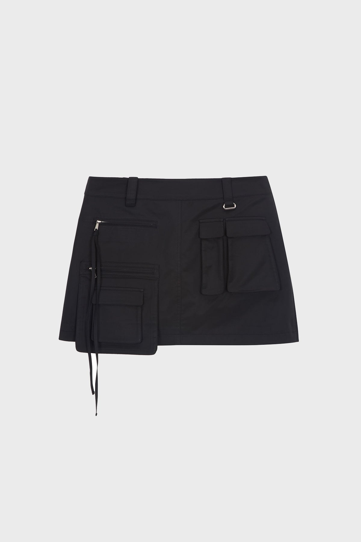 Matinkim Two Way Cargo Mini Skirt IN Black