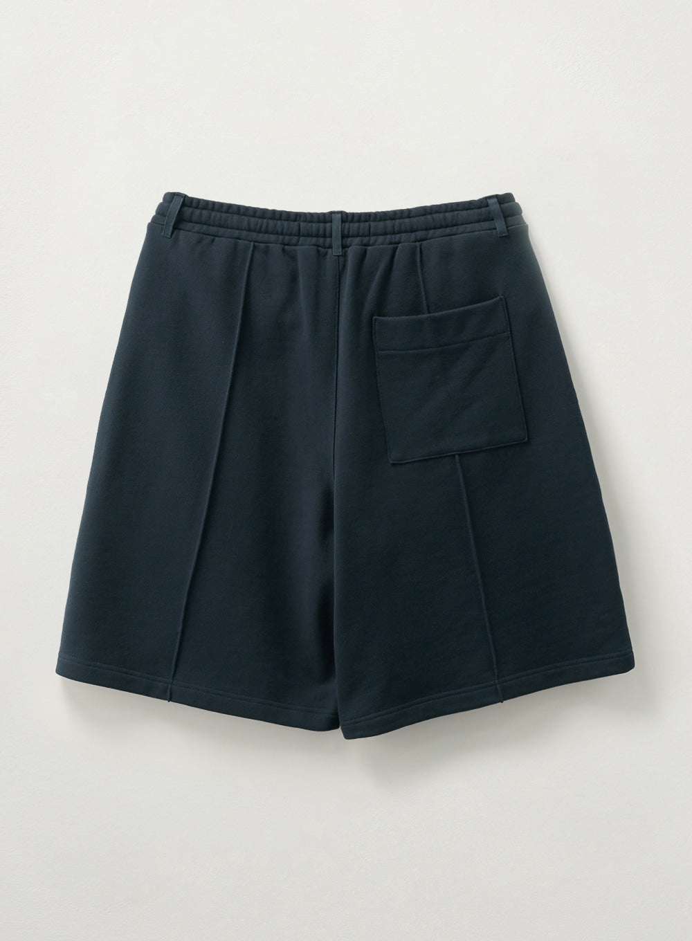 [satur] Teo Cotton Bermuda Pants - Navy