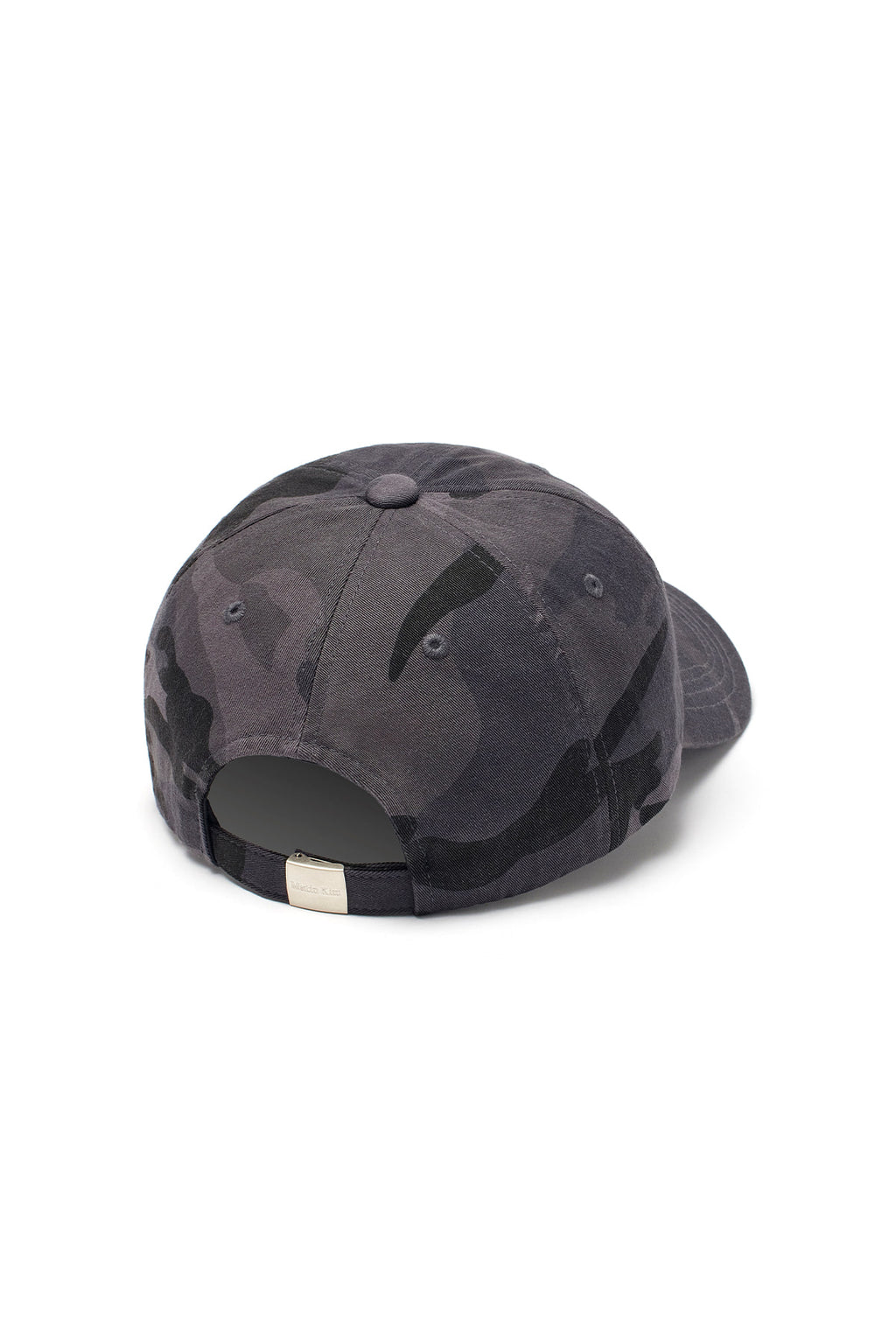 [matinkim] CAMOUFLAGE LOGO BALL CAP IN CHARCOAL