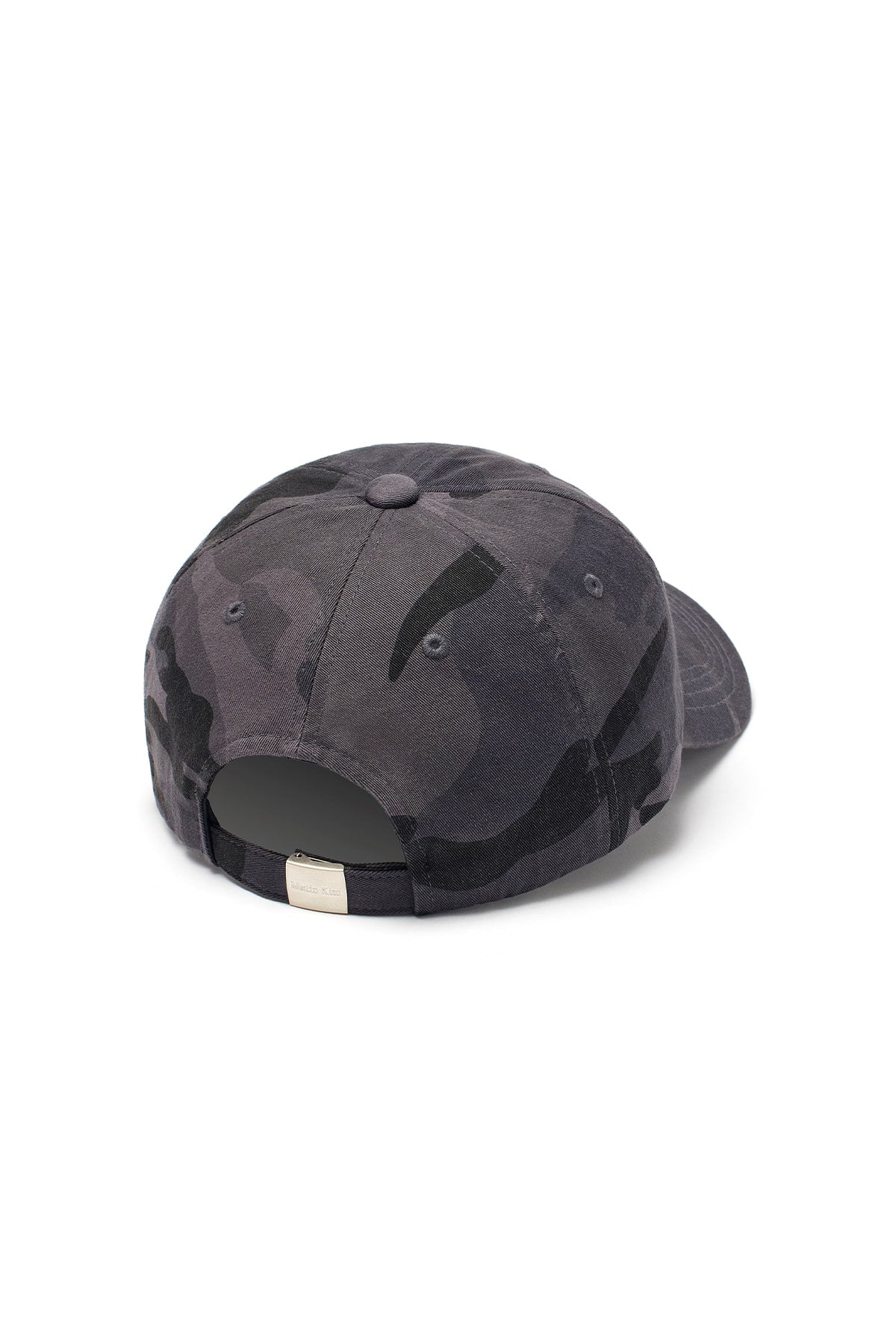 [matinkim] CAMOUFLAGE LOGO BALL CAP IN CHARCOAL