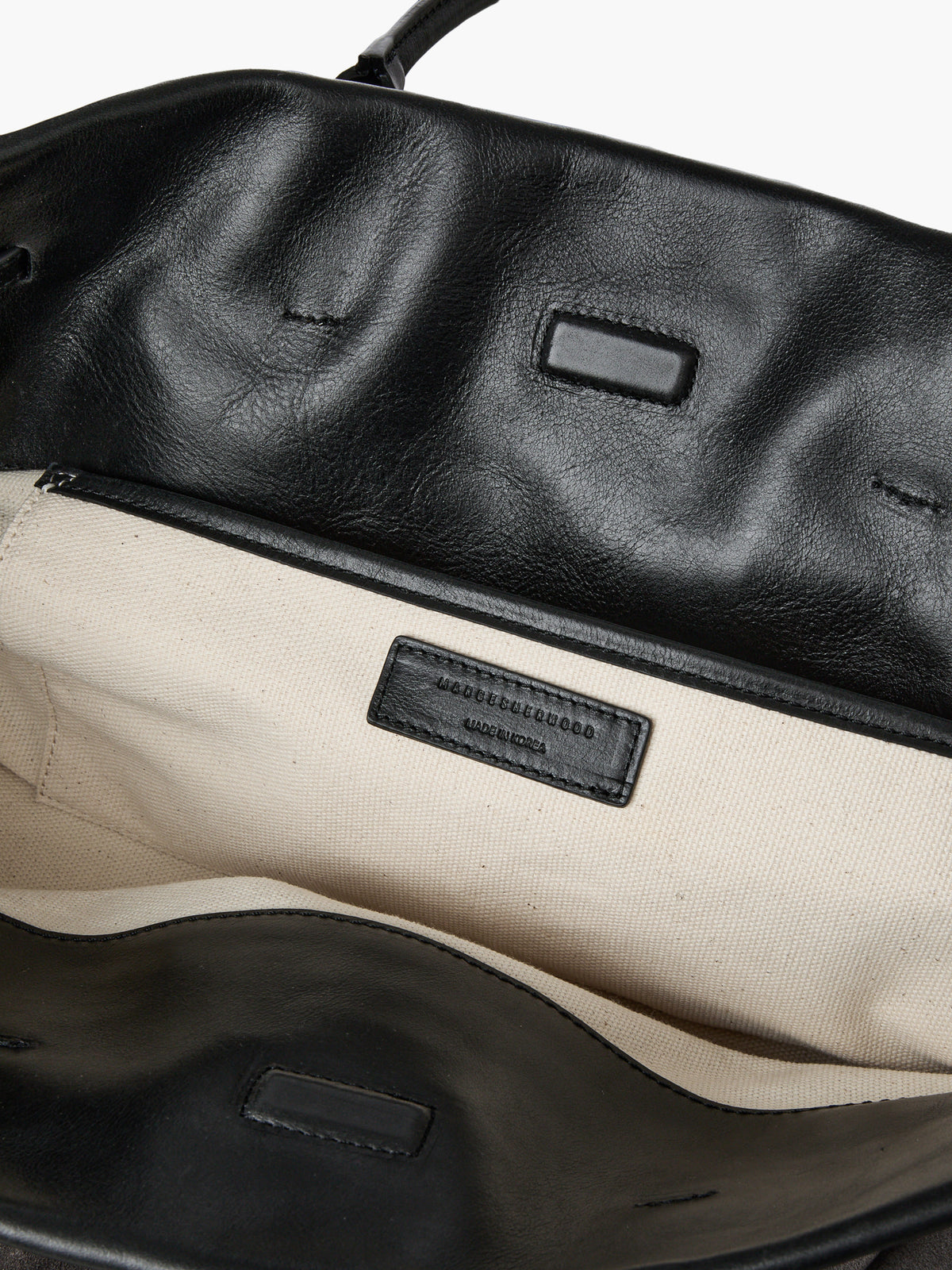 Margesherwood Soft Grandma Layered Bag grey suede