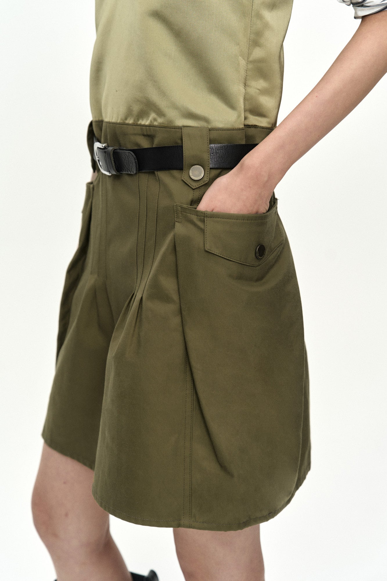 Andersson Bell Lace Bra Printed Cargo Dress