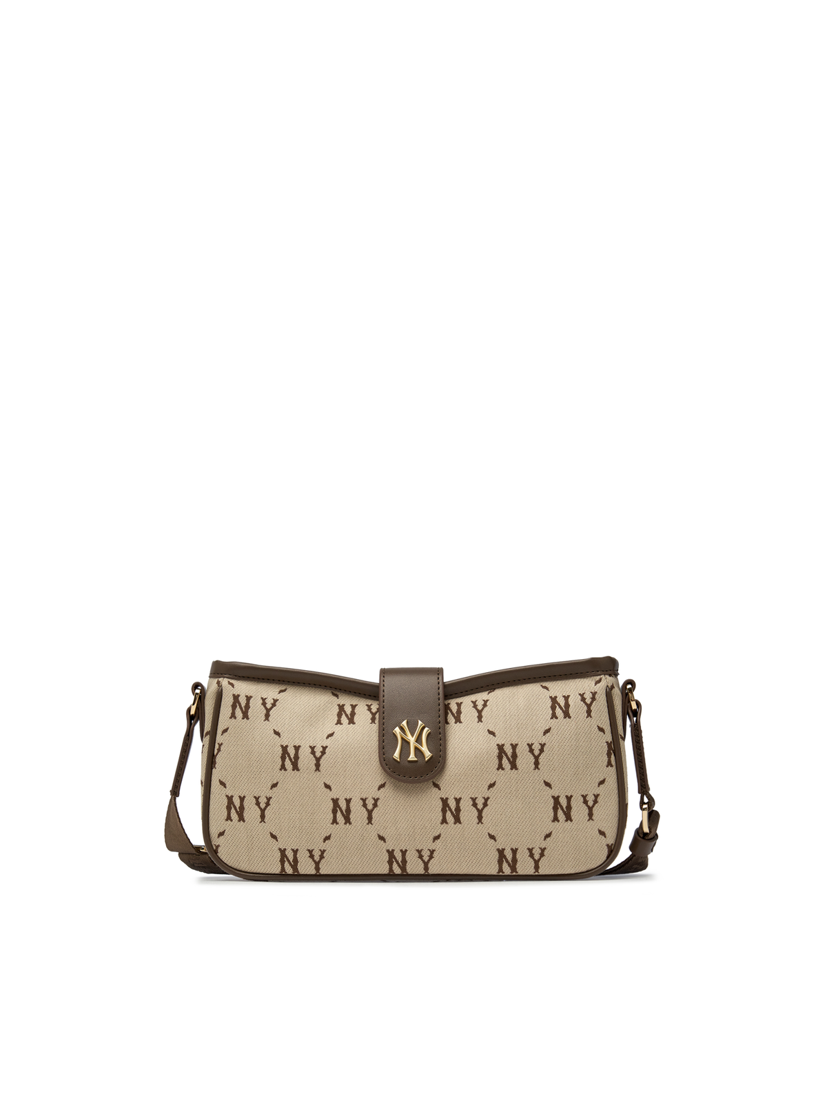 Mlb Monogram Jqd Mini Crossbody Bag New York Yankees