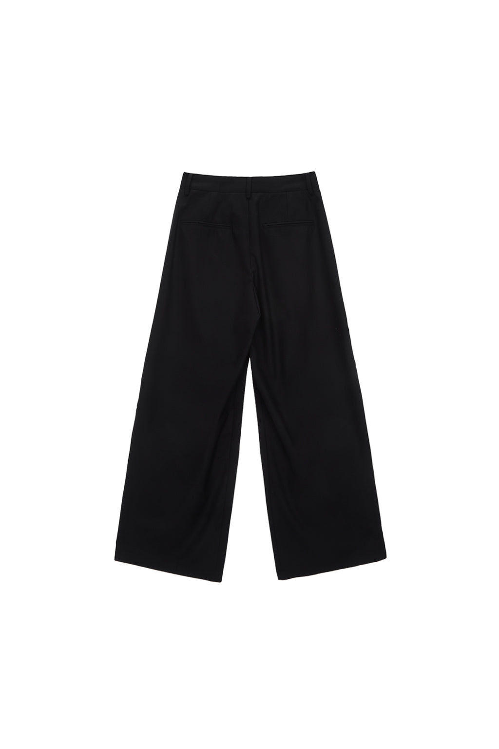 Matinkim Double Waist Hook Trouser IN Black