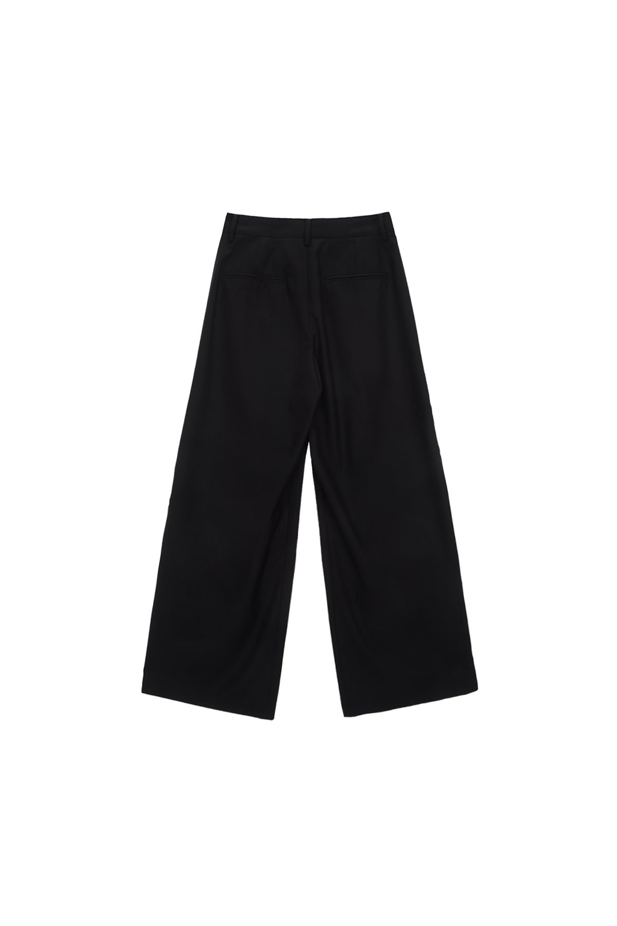Matinkim Double Waist Hook Trouser IN Black