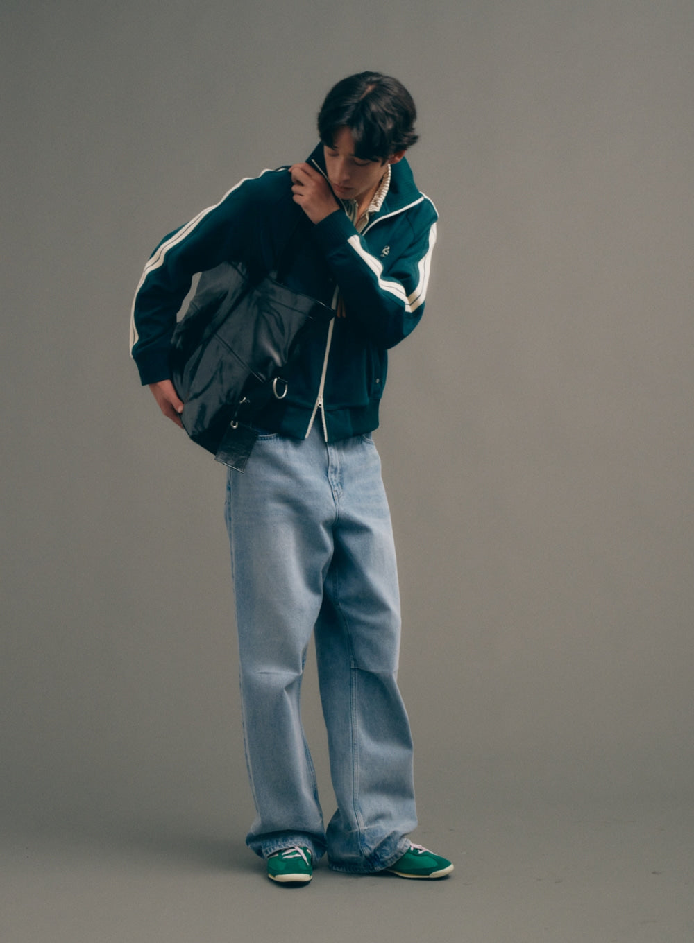 [satur] Nuoro 3-Way Bag - Glossy Black