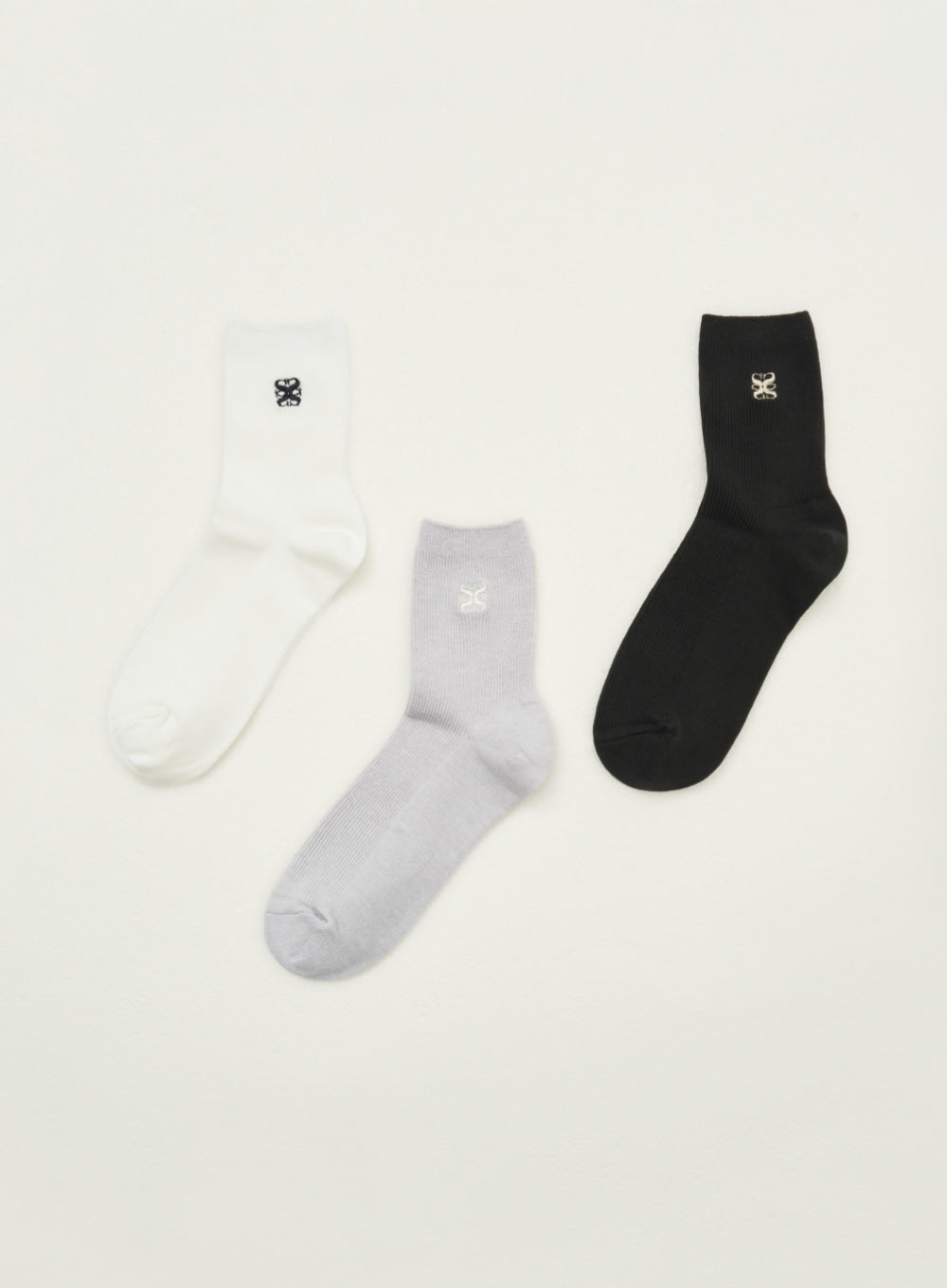 [satur] All day Satur Plain Socks