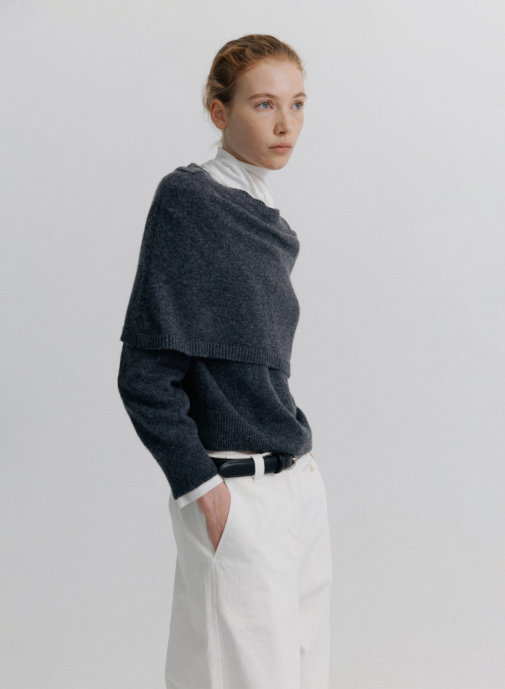 Kindersalmon Rune Top Gray