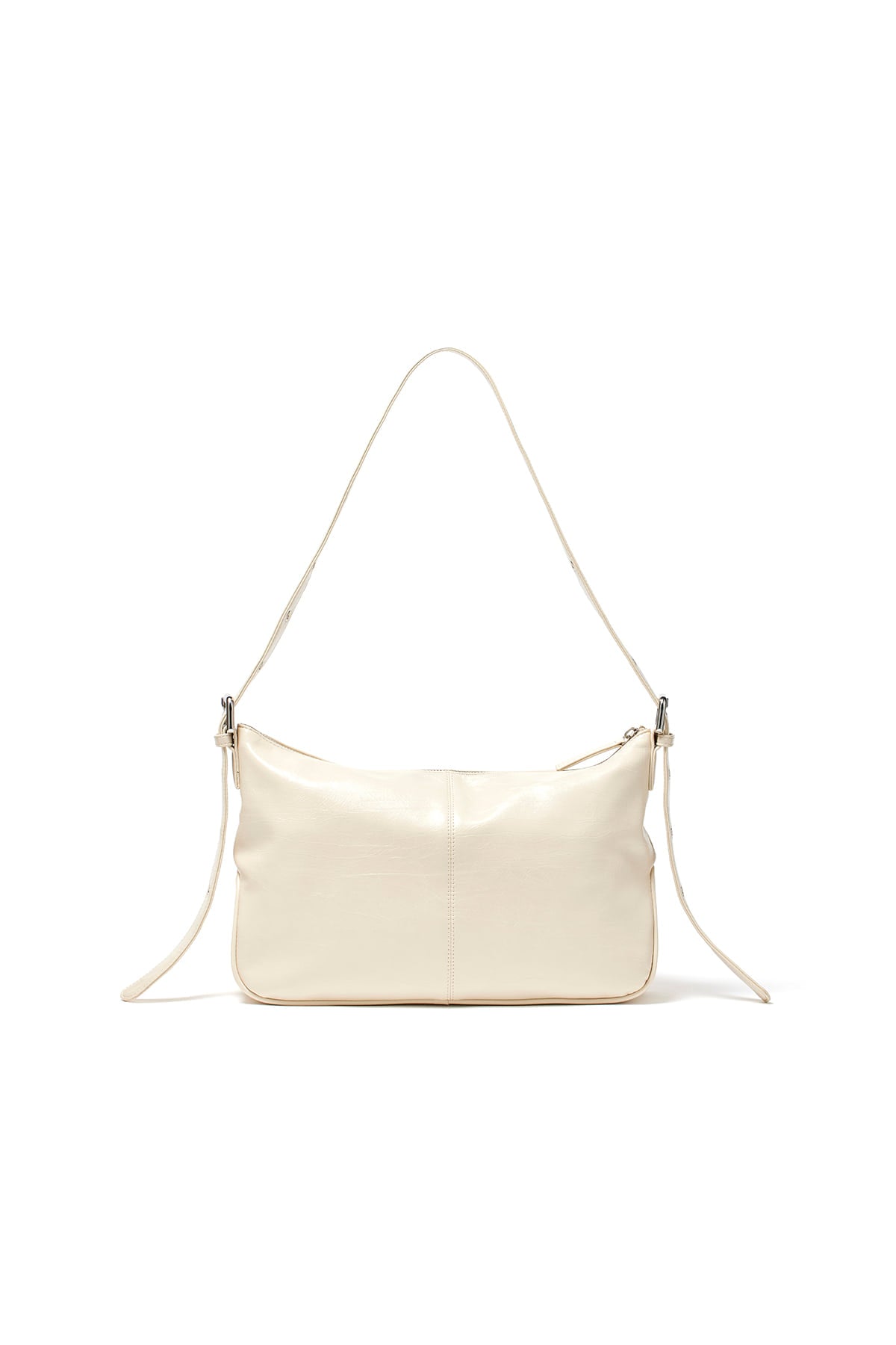 [matinkim] DOUBLE POCKET SHOULDER BAG IN CREAM
