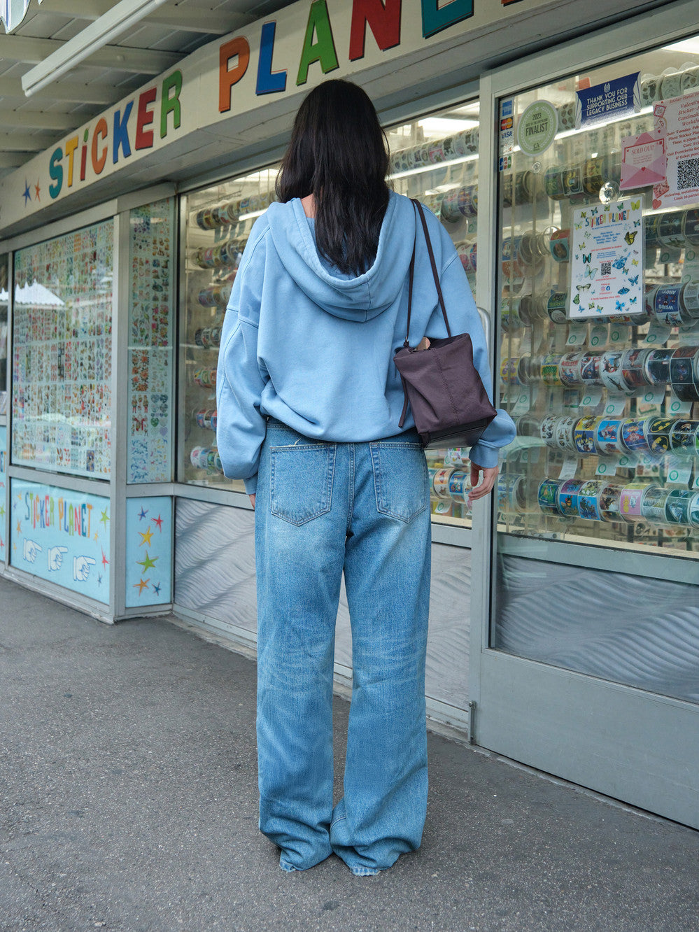 Low Classic Relaxed Loose-Fit Jeans Blue