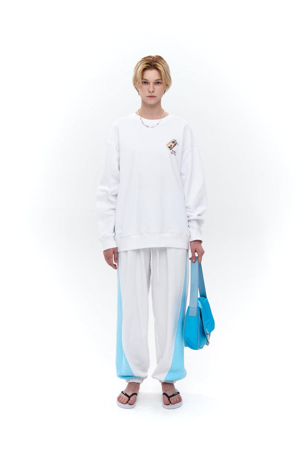 [matinkim] BUCKLE BAG IN SKY