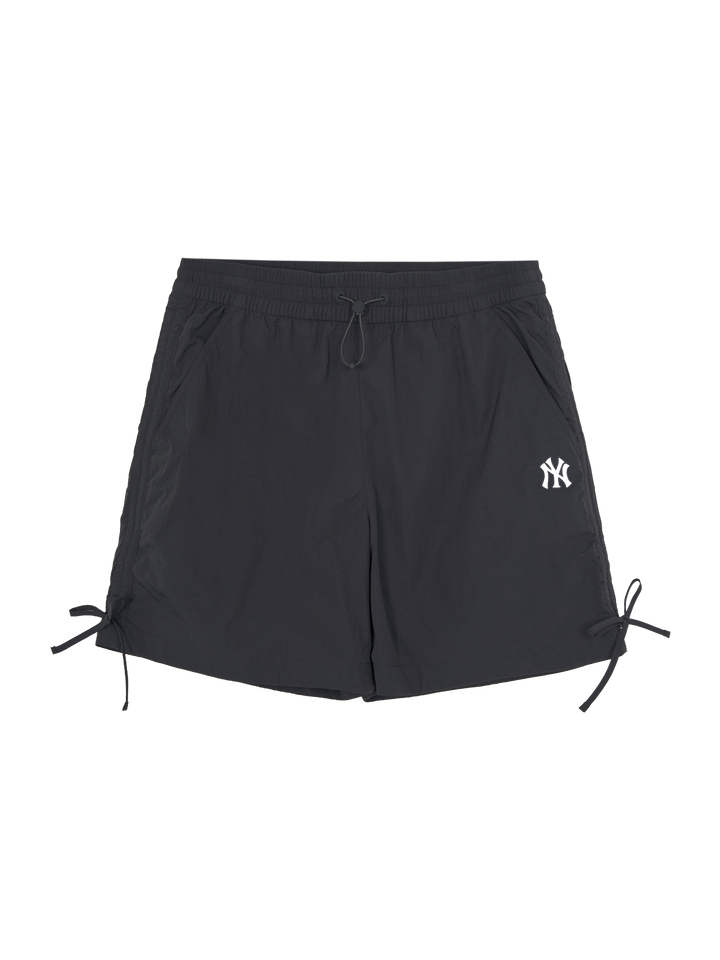 MLB Women's Gorpcore Glossy Shirring 6in Shorts