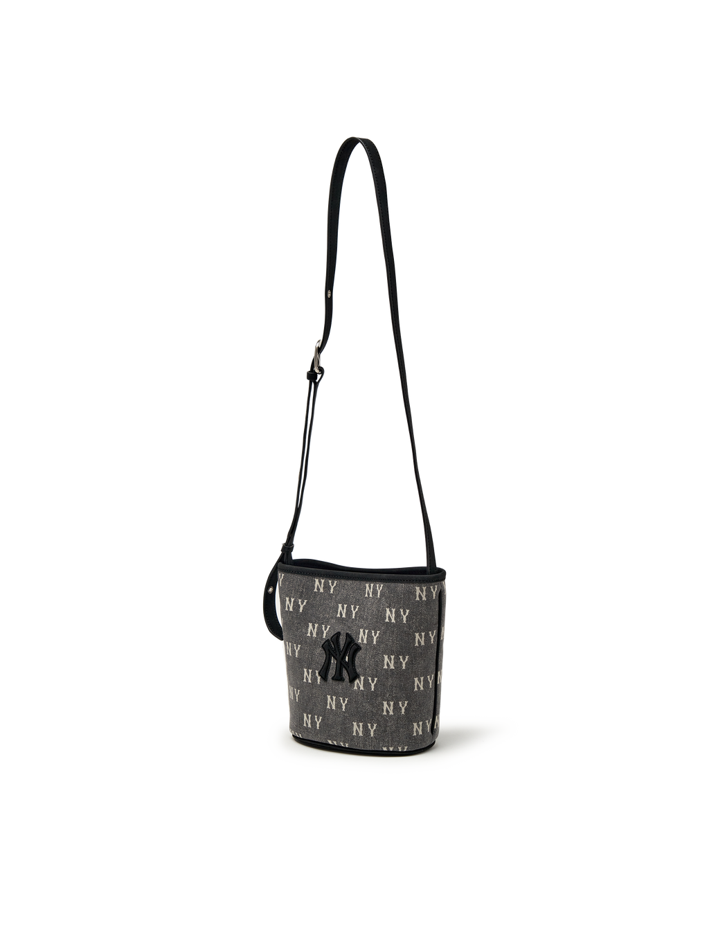 [MLB] Classic Monogram Vintage Denim Mini Bucket Bag