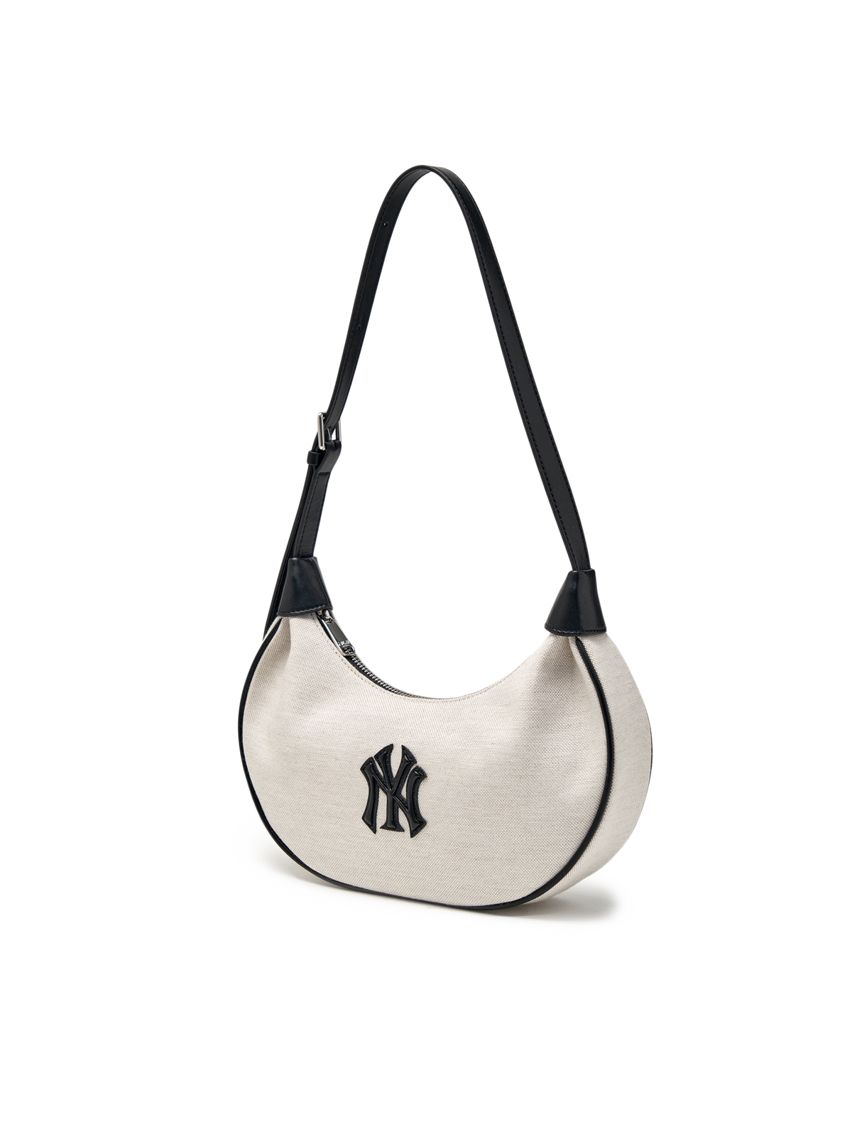 MLB Korea Basic Canvas Hobo Bag