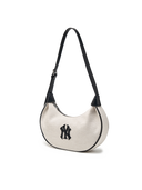 MLB Korea Basic Canvas Hobo Bag