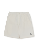 MLB Korea Basic Small Logo Cotton Touch Woven 7in Shorts